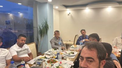 Osmaniye Müteahhitler Birliği Derneği Başkanı Şükrü Şipal ve yönetim kurulu