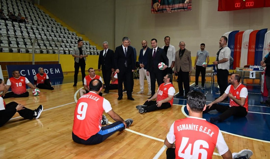 Osmaniye’de yapılacak Voleybol 1.Lig Türkiye Final Müsabakaları Tosyalı Spor Salonunda