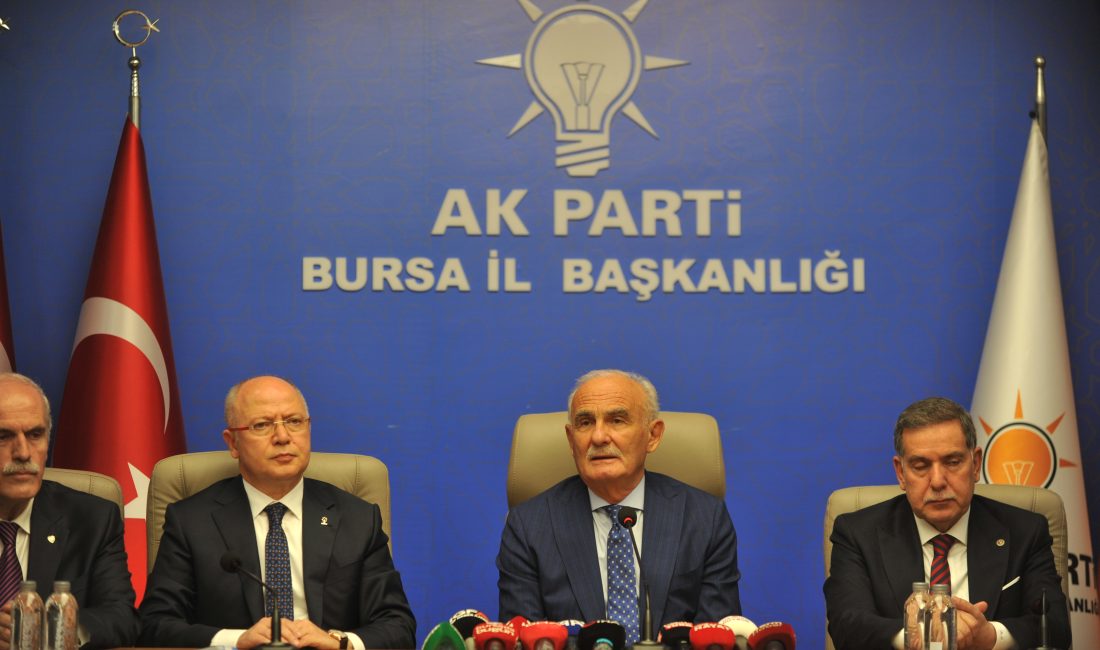 AK Parti Genel Başkan Yardımcısı Yusuf Ziya Yılmaz, Bursa il
