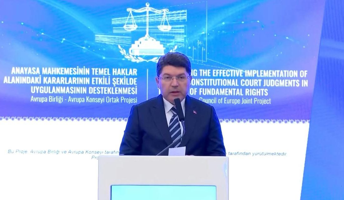Adalet Bakanı Yılmaz Tunç, Ankara’da düzenlenen Adil Yargılama Hakkı Eğitimi’nin