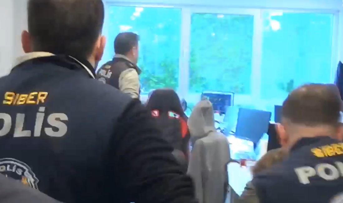 Bursa merkezli 9 ilde düzenlenen dolandırıcılık operasyonunda 38 şüpheli gözaltına