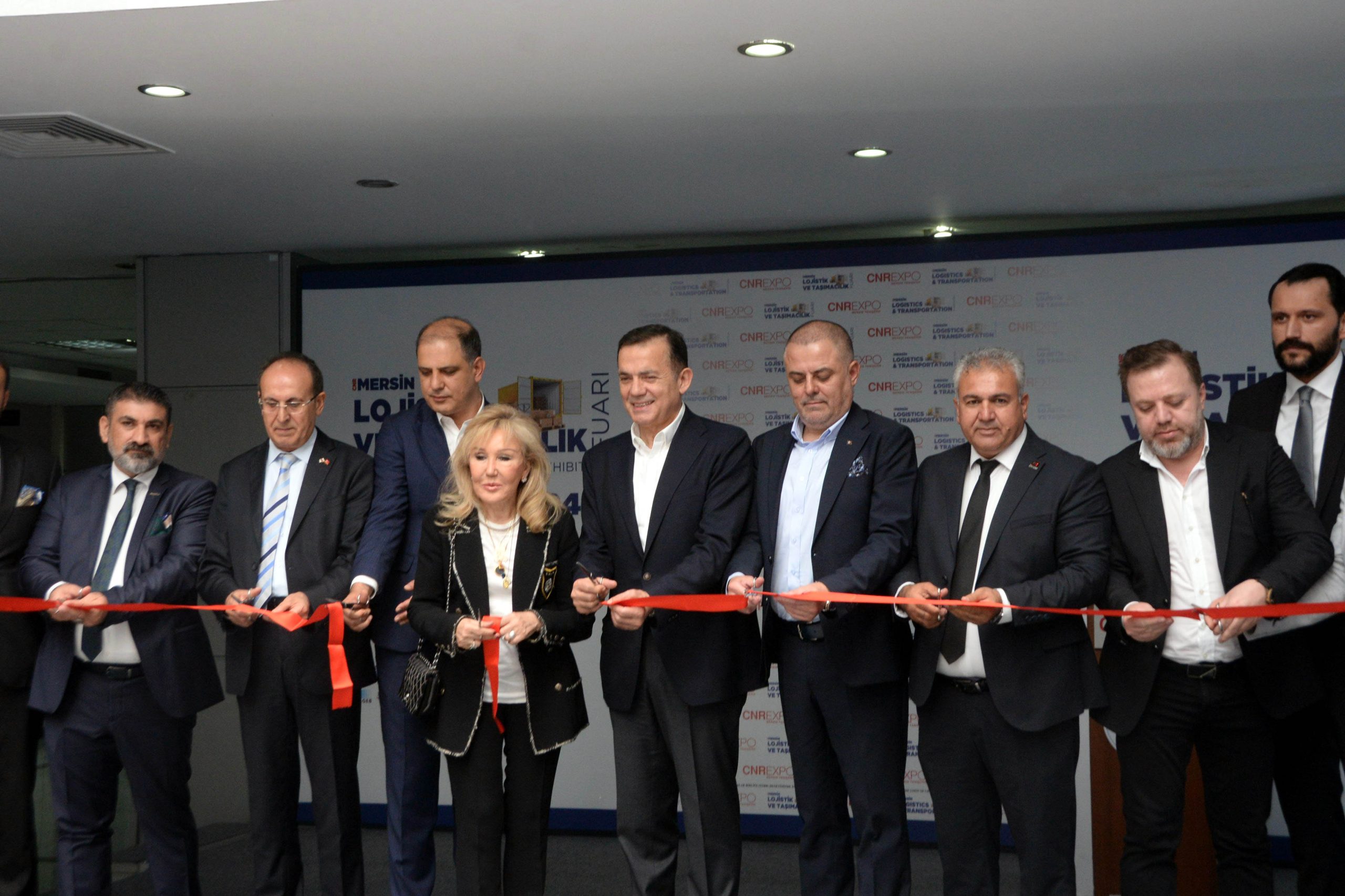 Mersin'de düzenlenen CNR Mersin Lojistik ve Taşımacılık Fuarı'nda Sektörün Öncüleri Buluştu