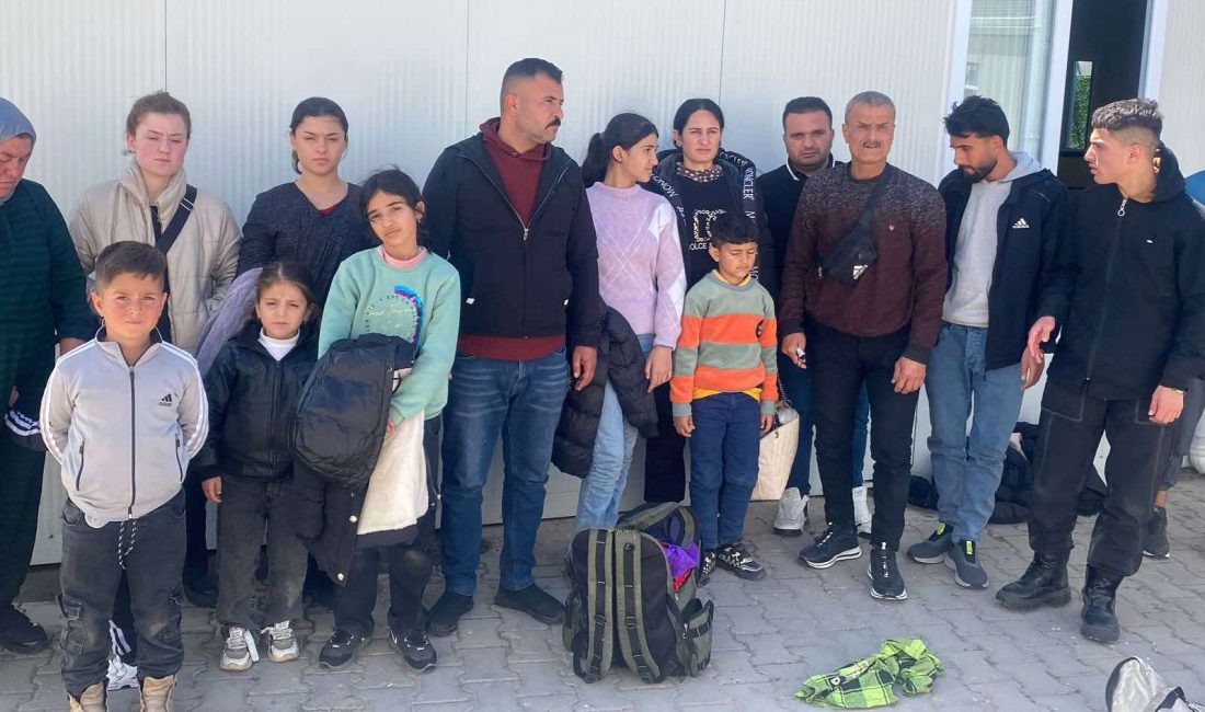 Edirne’de Jandarma ekipleri, yasa dışı yollarla Yunanistan’a gitmek isteyen 27