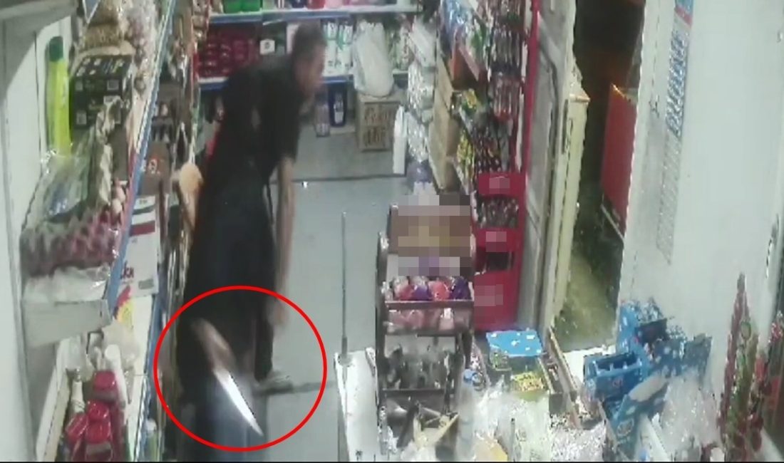 Nusaybin ilçesinde bakkal dükkanı önünde meydana gelen kavga sonucu iş