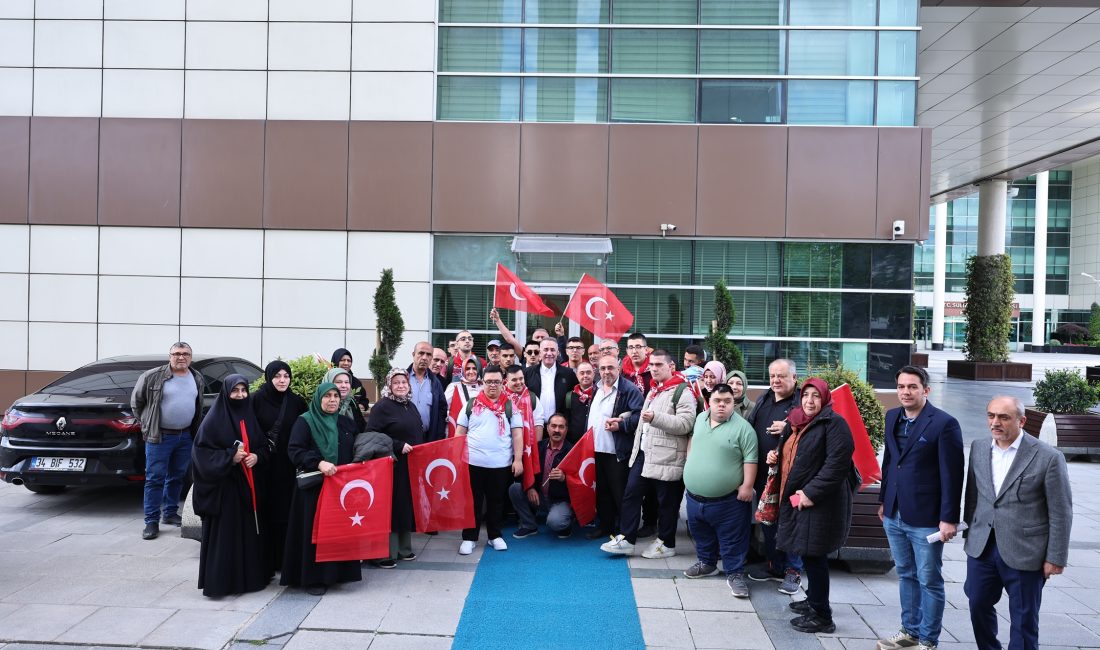 Sultangazi’de Engelliler Haftası etkinlikleri kapsamında özel gereksinimli bireyler için düzenlenen