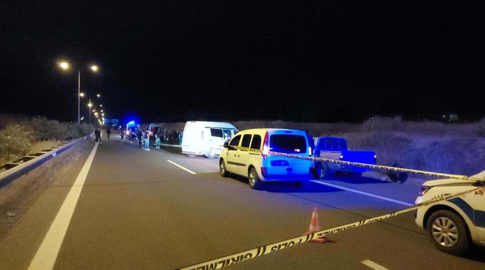 GAZİANTEP'TE MOTOSİKLET KAZASI: 2 ÖLÜ