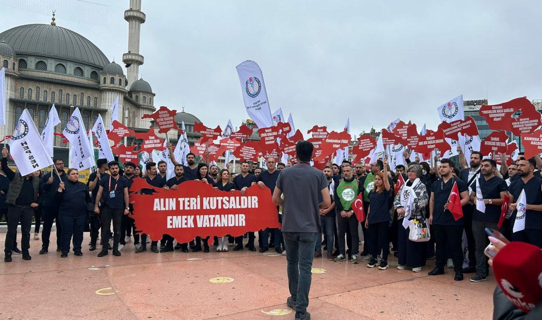İstanbul’da, Hemşireler ve Tüm Sağlık Profesyonelleri Sendikası (HEP-SEN) Genel Başkanı