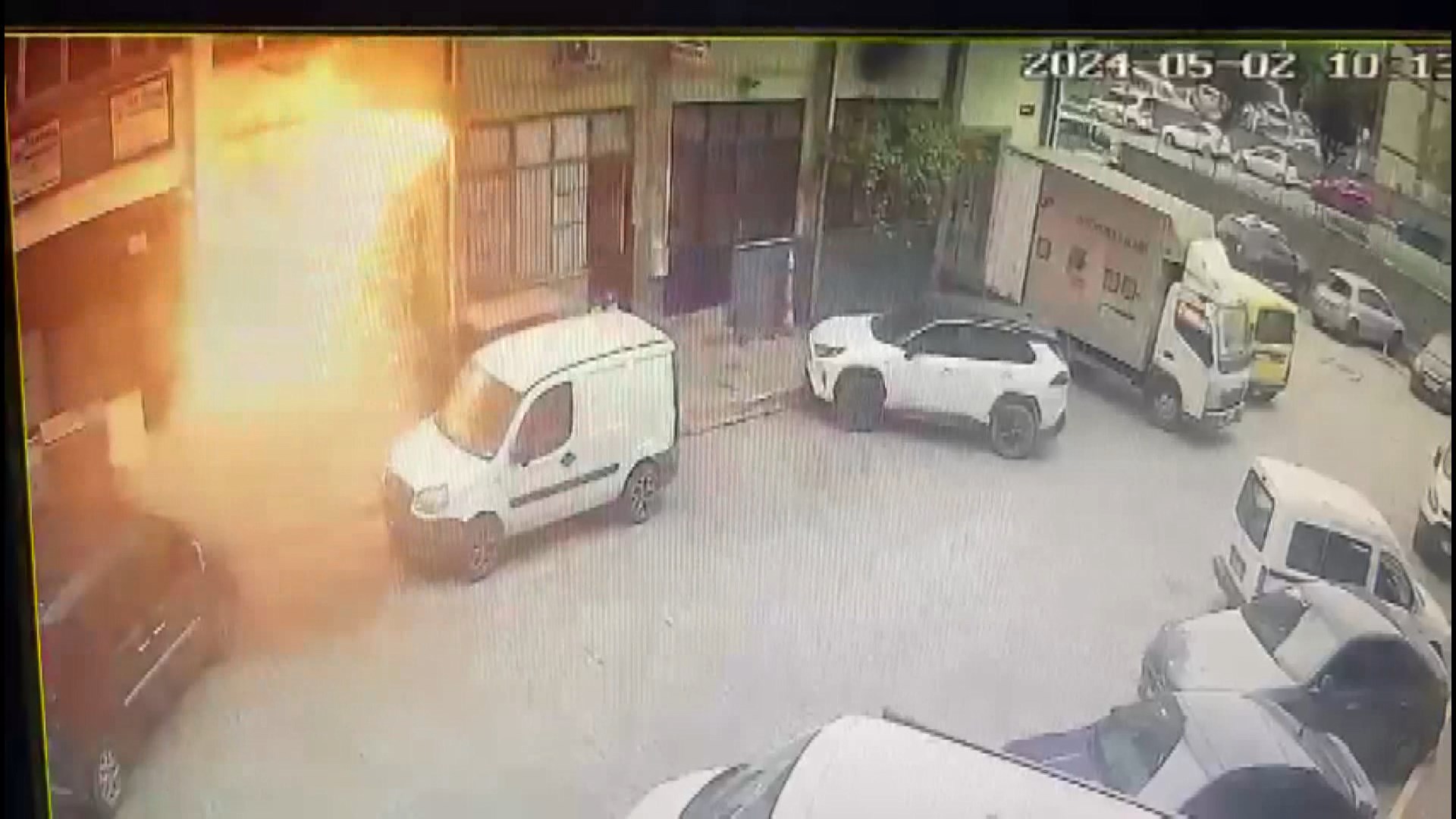 istanbul basaksehirde is yerindeki patlama kameraya yansidi 1 yarali 3 aktuel goruntu ile genis haber 663358d272a68