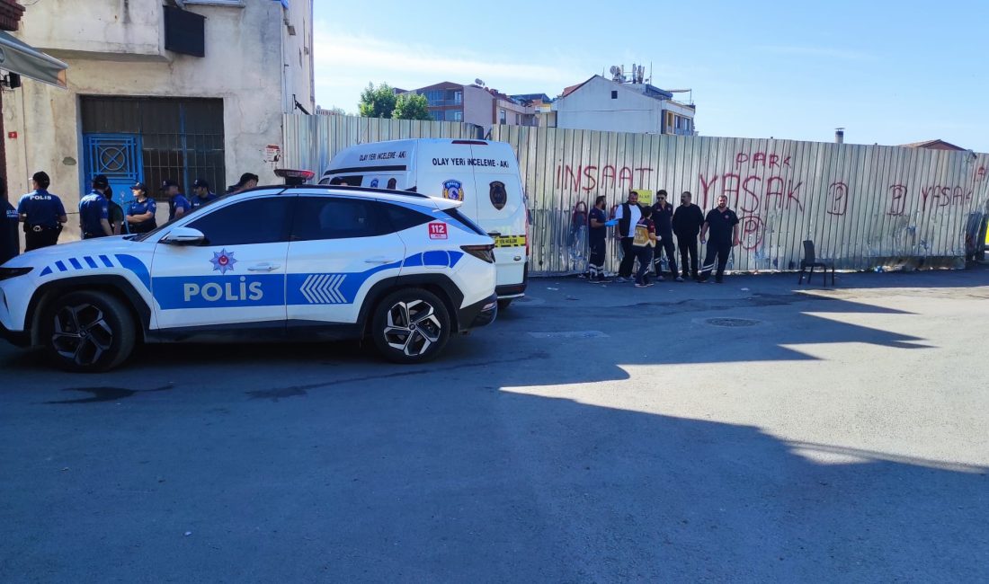 Beyoğlu Hasköy’de meydana gelen olayda bir kadın silahla vurularak hayatını