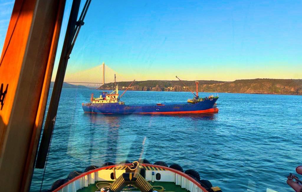 İstanbul Boğazı’nda gemi trafiği,