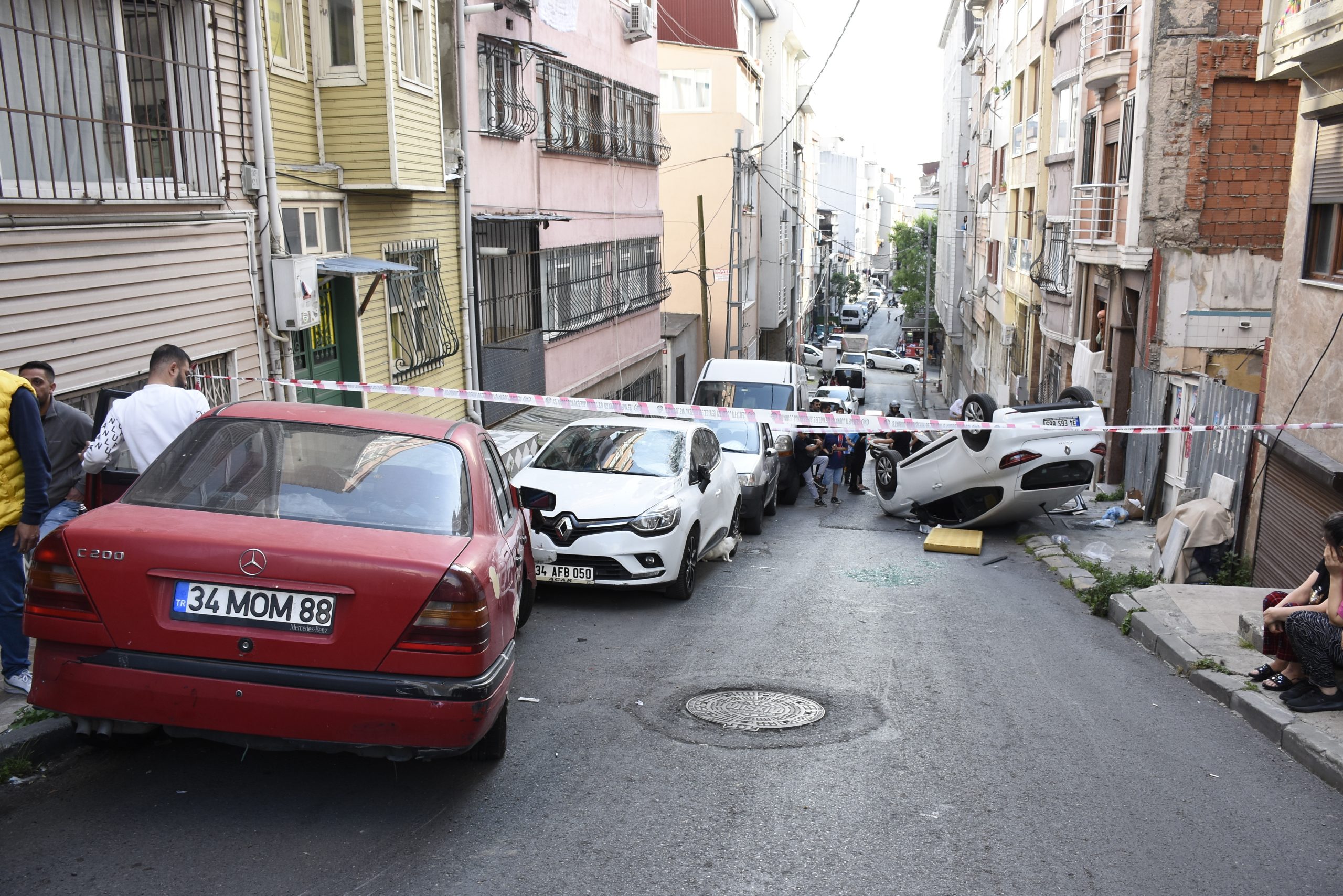 istanbul sislide kontrolden cikan otomobil takla atti 66560e5717575 scaled