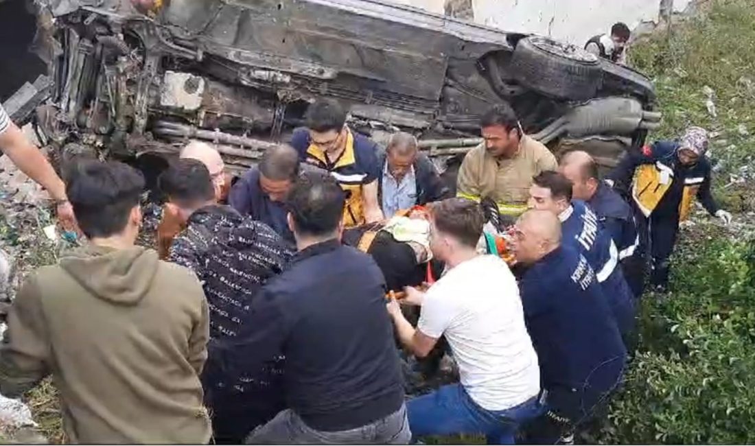 Kırıkkale’de Kontrolden Çıkan Otomobil Şarampole Devrildi: Yaralılar Hastaneye Kaldırıldı Kırıkkale’de