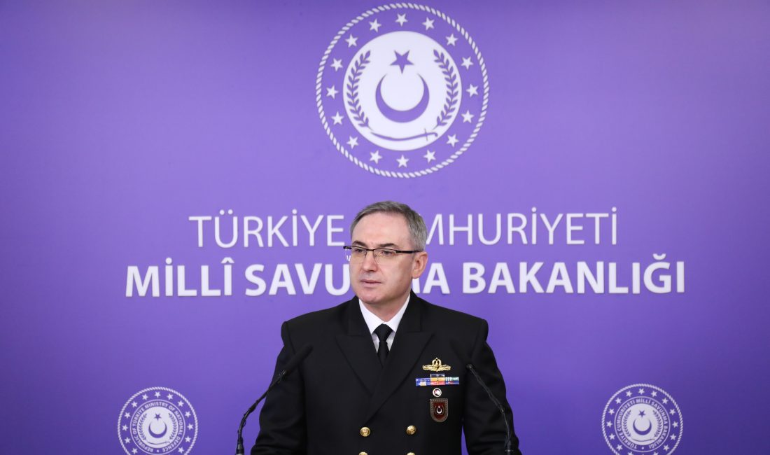 MSB Basın ve Halkla İlişkiler Müşaviri Tuğamiral Zeki Aktürk, yaptığı