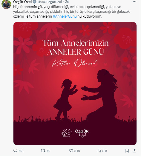 ozgur ozelden anneler gunu mesaji 66409258e91ec