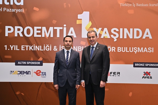 İş Bankası Grubu’nun başlattığı endüstriyel pazaryeri platformu Proemtia, demir çelik