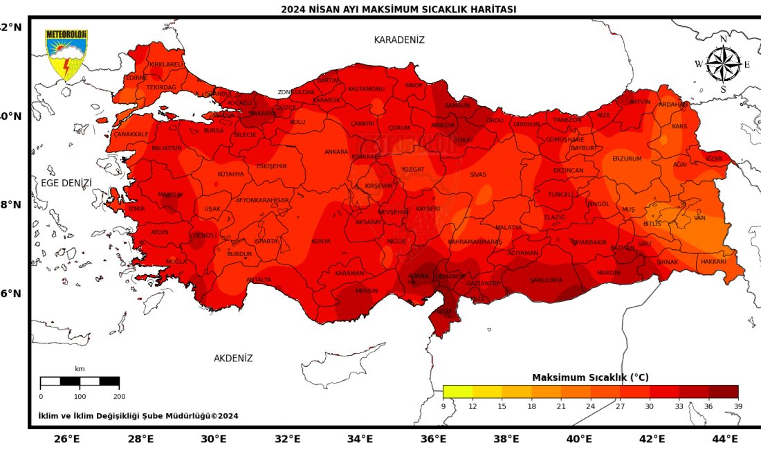 Meteoroloji Genel Müdürlüğü verilerine göre Türkiye, son 53 yılın en