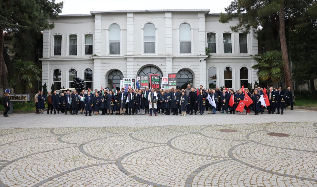 İstanbul’da bulunan Yıldız Teknik Üniversitesi (YTÜ) Rektörlüğü ve akademisyenleri, İsrail’in