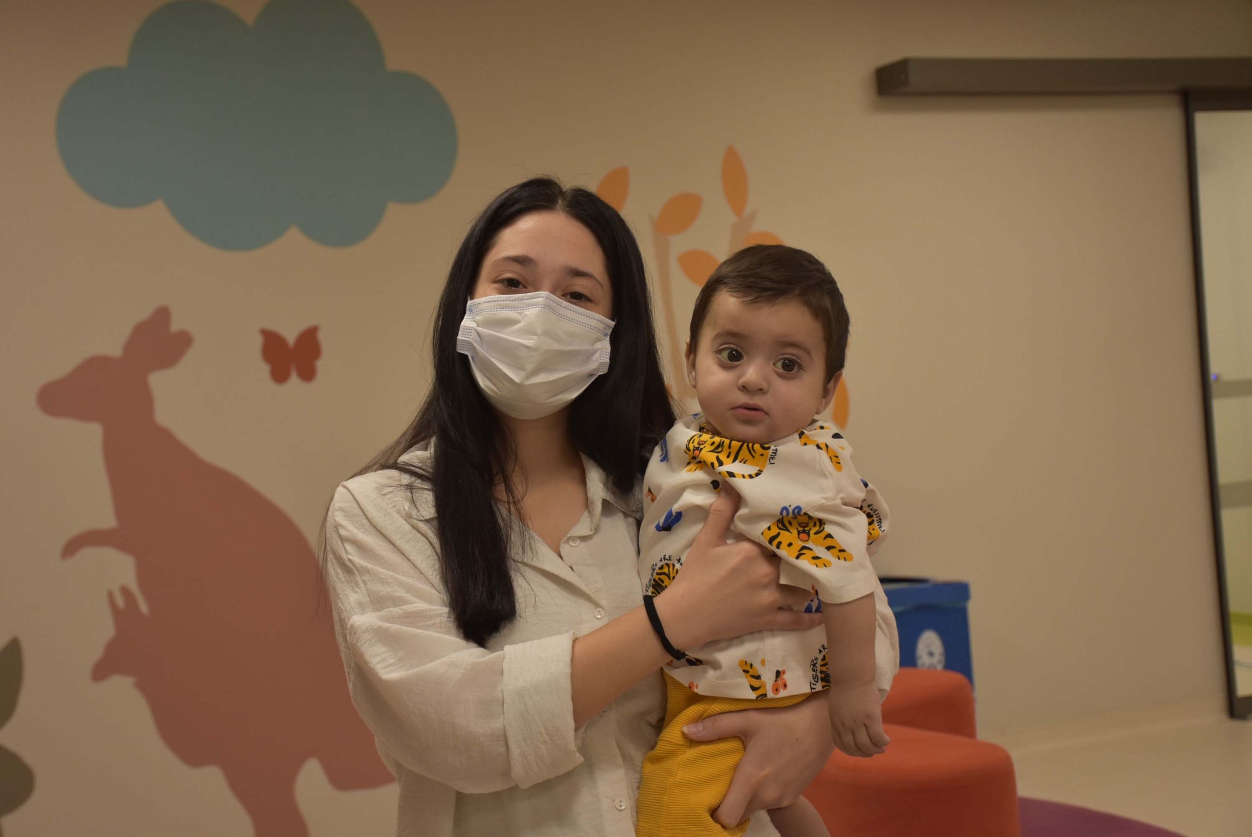 İZMİR'li Bebek Eren Aslan'a Teyzesinden Karaciğer Nakli