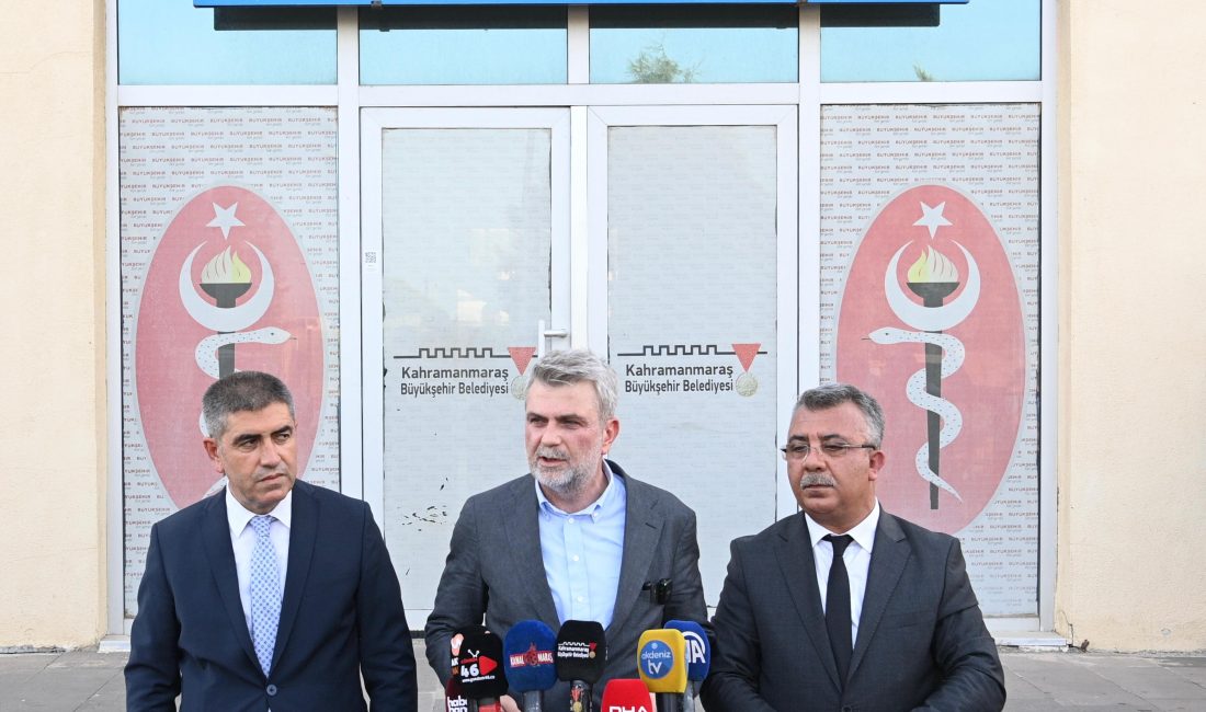 Kahramanmaraş Büyükşehir Belediye Başkanı Fırat Görgel, Kurban Bayramı öncesi yapılan