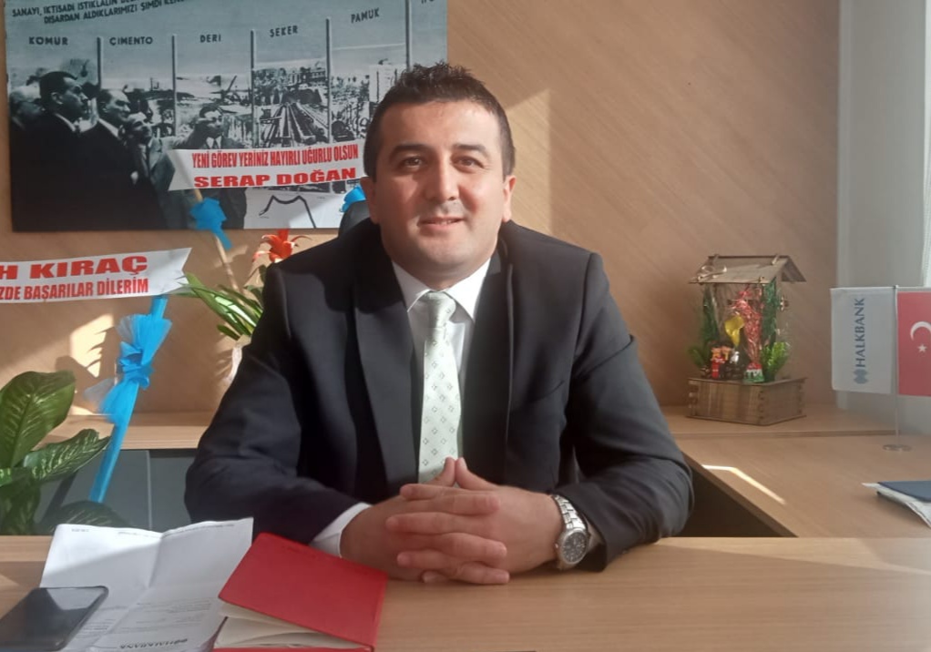 HALKBANK ANDIRIN ŞUBESİ MÜDÜRÜ ÖMER KARABAŞ OLDU