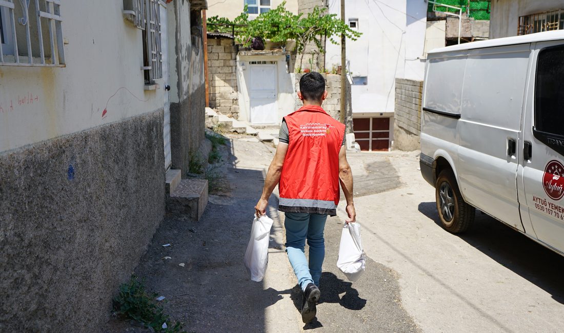 Kahramanmaraş Büyükşehir Belediyesi, Kurban Bayramı süresince hayırseverler tarafından bağışlanan kurban