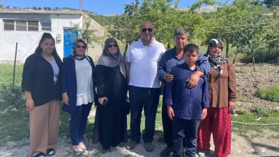 Dulkadiroğlu Belediye Başkanı Mehmet Akpınar, Çatmayayla Mahallesi’nde gerçekleştirdiği mahalle ziyaretiyle