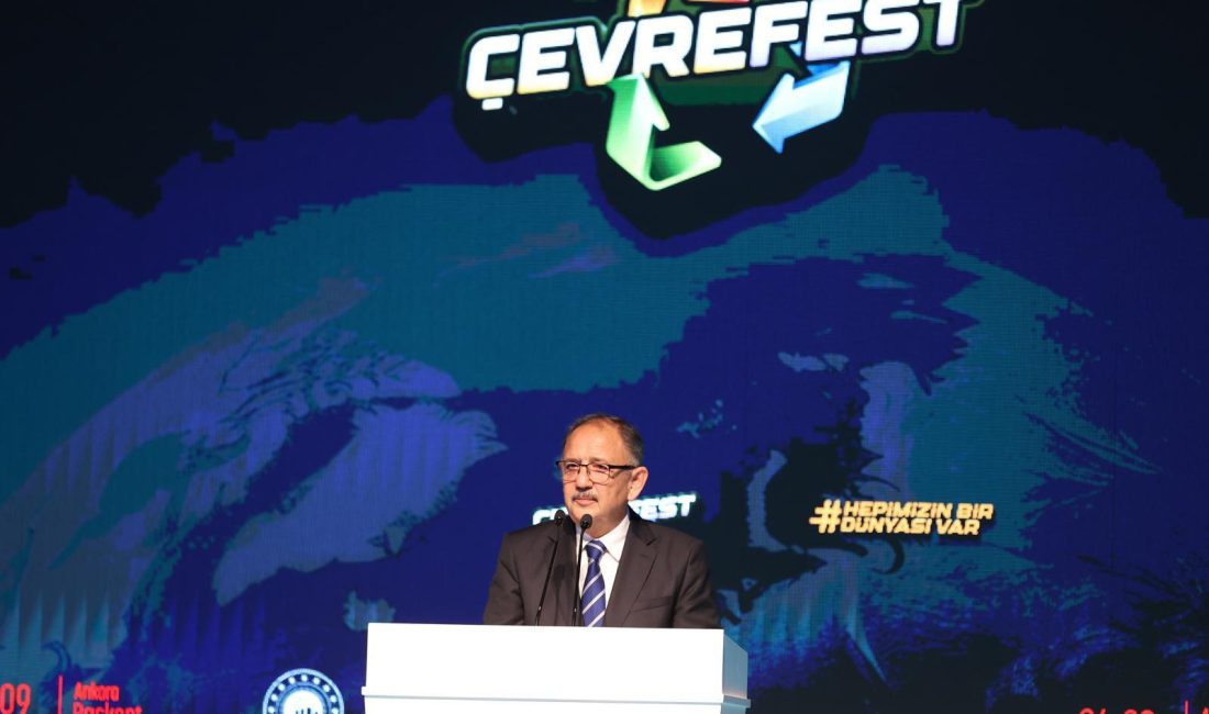 Çevre, Şehircilik ve İklim Değişikliği Bakanı Mehmet Özhaseki, Çevre Haftası