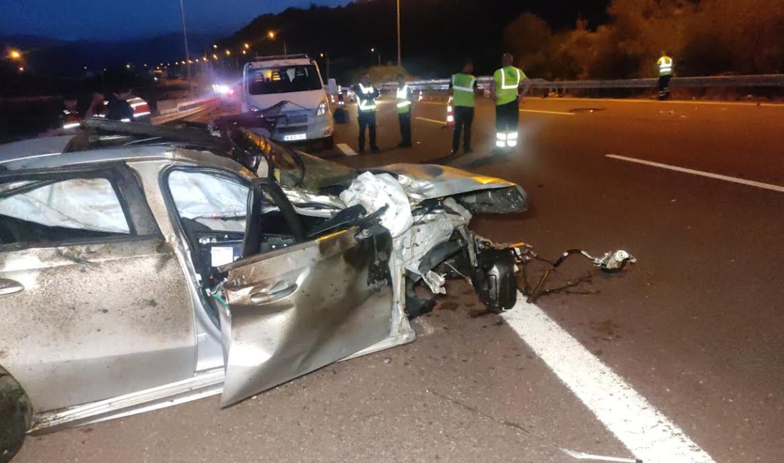 Bursa’nın Orhangazi ilçesinde meydana gelen trafik kazasında 2 kişi hayatını