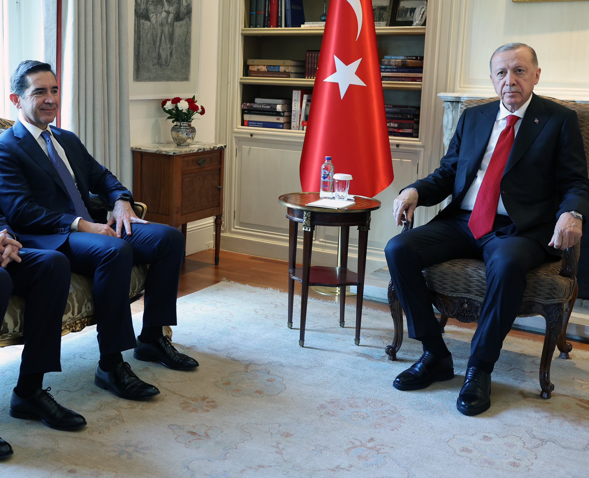 Cumhurbaşkanı Erdoğan, İspanyol Heyetiyle Görüştü