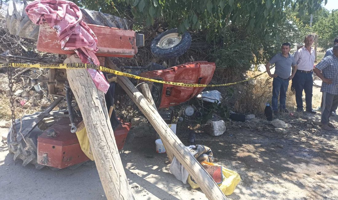 Malatya’nın Darende ilçesinde traktör devrildi, sürücü Kaya Güleç yaşamını yitirdi,