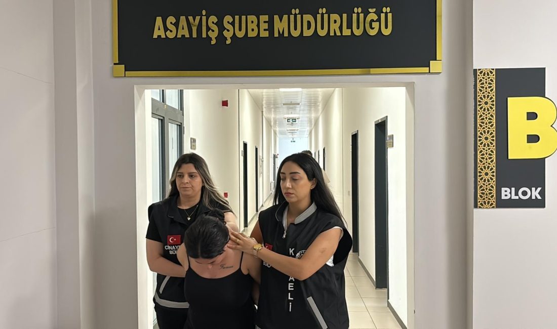 Kocaeli’de genç kızlara şiddet uygulayıp tehditler savuran Bahar K., tutuklanarak