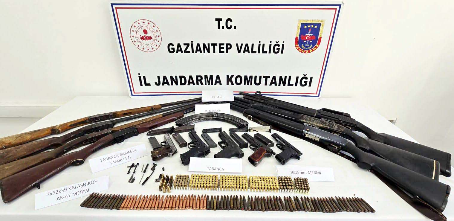 GAZİANTEP'TE JANDARMA OPERASYONU: 9 ŞÜPHELİ YAKALANDI