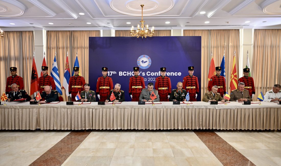 GENELKURMAY Başkanı Orgeneral Metin Gürak, Balkan Ülkeleri Genelkurmay Başkanları toplantısına