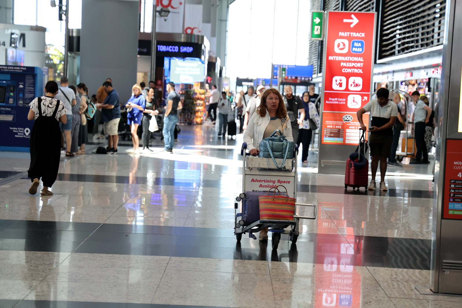 İstanbul Havalimanı'nda Bayram Yoğunu Başladı