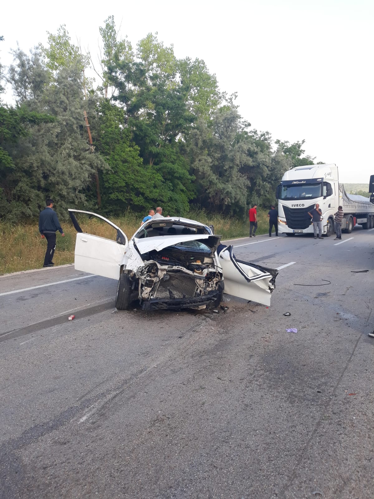 kizilcahamamda otomobil takla atti anne kiz oldu 2 yarali 6668c0469bfa4