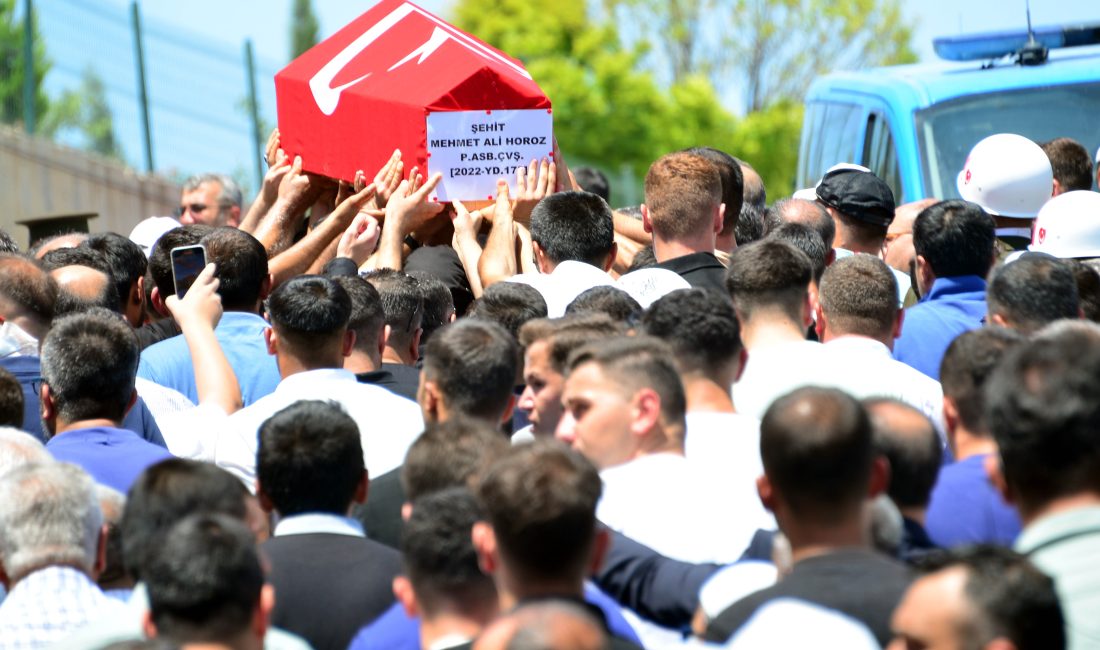 Kahramanmaraş’ta, Pençe-Kilit Operasyonu’nda PKK’lı teröristlerle çıkan çatışmada şehit düşen Piyade