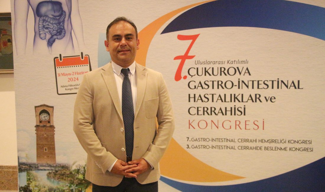 Adana Şehir Hastanesi’nde Gastroenteroloji Cerrahisi Klinik Sorumlusu Prof. Dr. Alper