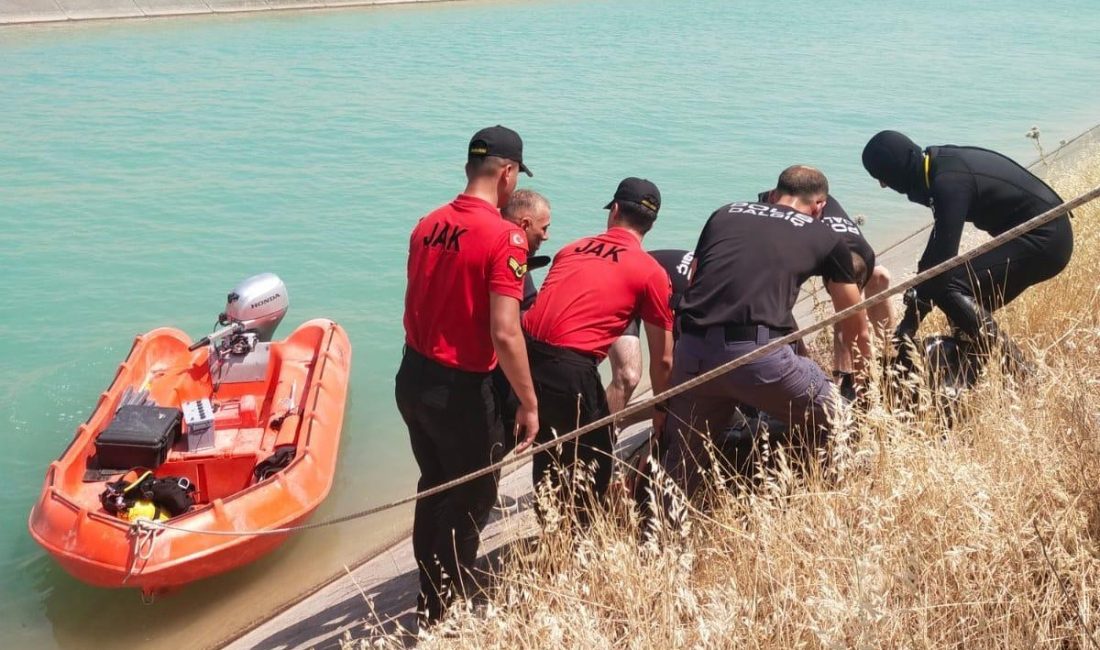 CANSIZ BEDEN SULAMA KANALINDA BULUNDU Şanlıurfa’da Sedat Dağ isimli kişi,