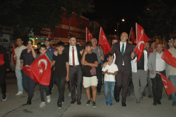 Andırın’da 15 Temmuz Demokrasi ve Milli Birlik Günü Kutlandı