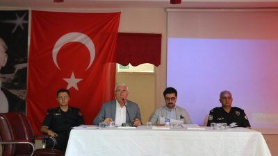 Pazarcık Belediye Başkanı Av. Haydar İkizer, İlçe Kaymakamı Muhammed Kaya