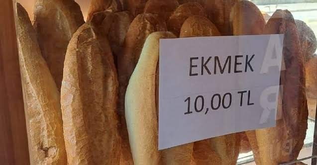Kadirli’de 9 liradan satılan 220 Gr ekmeğe 1 TL zam