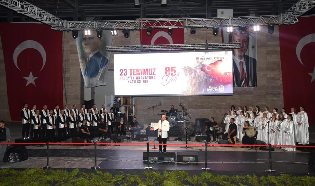 Hatay’ın Türkiye’ye katılışının 85. yıl dönümü kutlamaları kapsamında Antakya Medeniyetler