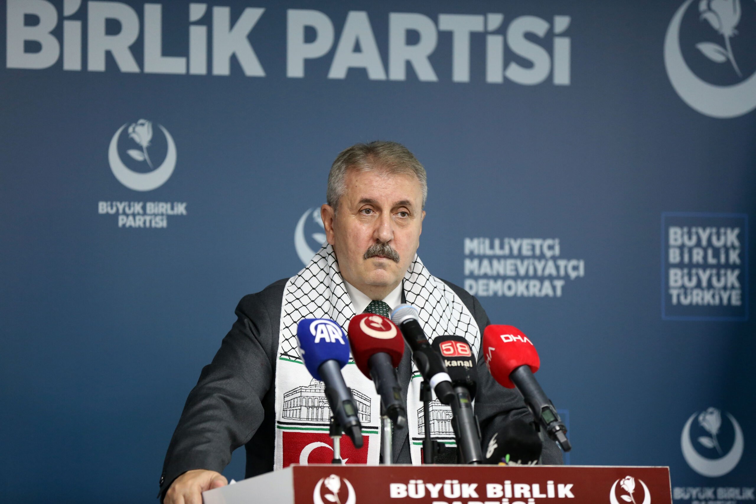 Mustafa Destici: "Terörist İsrail'in Son Durakları Neresi Olacak?" 1 bbp genel baskani destici asil hedef turkiyedir 66aa1ffc37d92 scaled