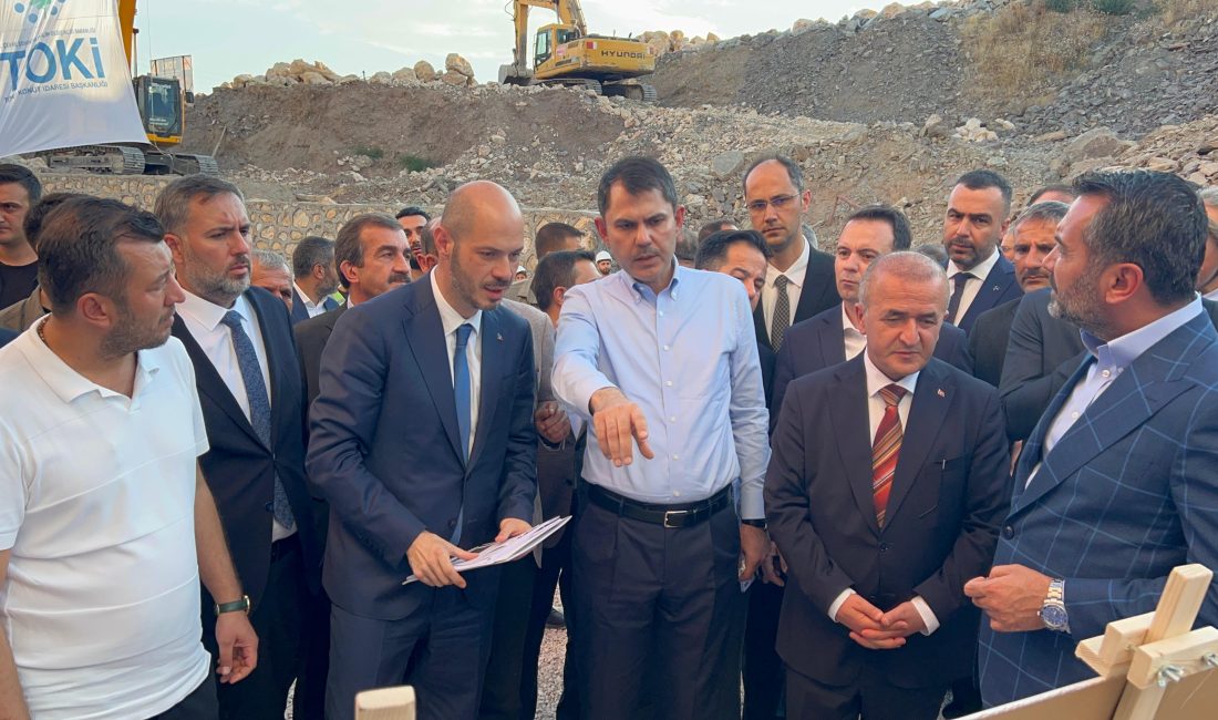 Çevre, Şehircilik ve İklim Değişikliği Bakanı Murat Kurum, Elazığ’a ziyarette