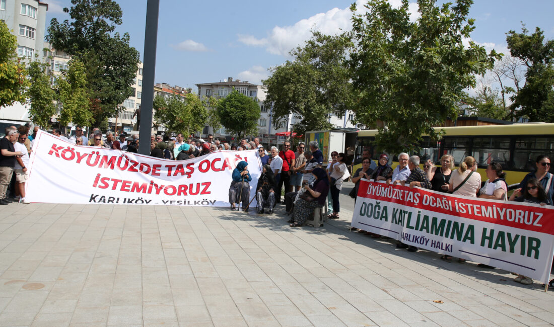 Edirne’nin Keşan ilçesine bağlı Karlıköy ve Yeşilköy bölgelerinde planlanan andezit