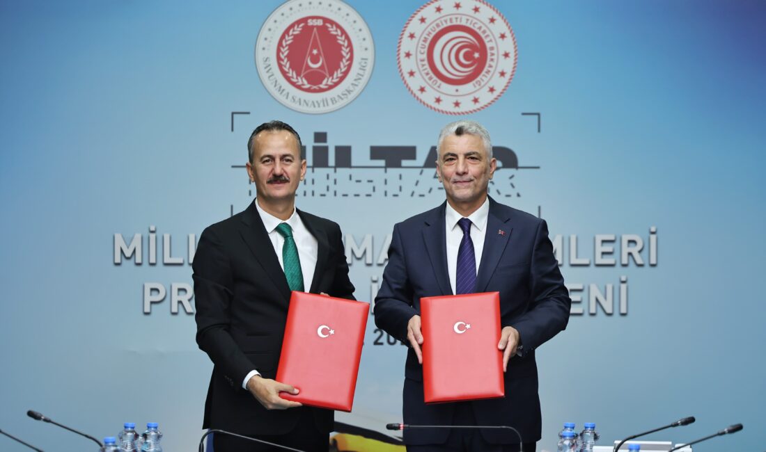 Ticaret Bakanlığı ile Savunma Sanayii Başkanlığı arasında gümrük kaçakçılığıyla mücadele