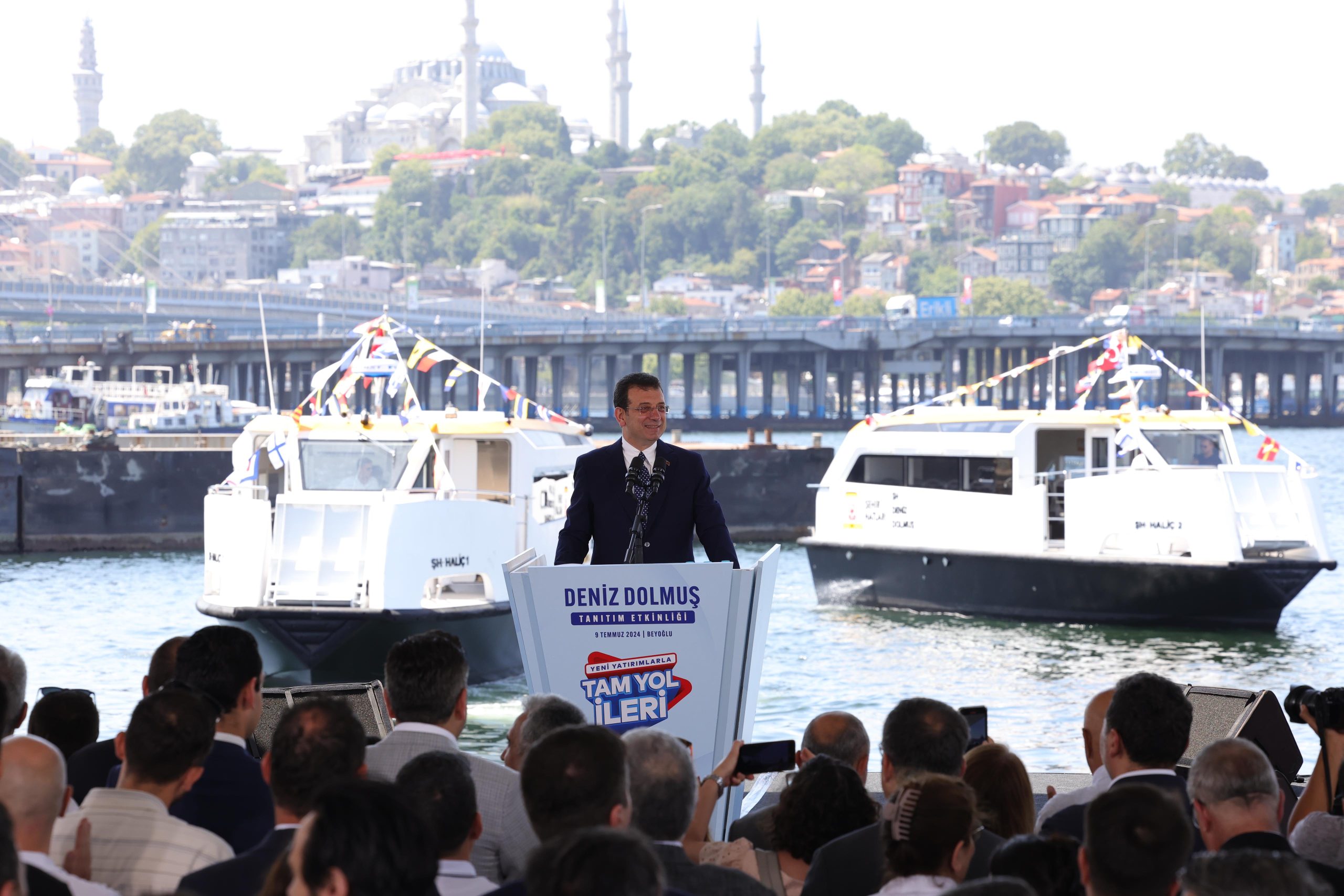 İstanbul'da Deniz Dolmuşları Deniz Yolculuğuna Hazır