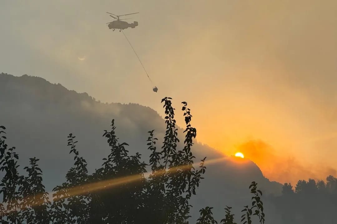 KAHRAMANMARAŞ'ta 80 hektarlık Orman yangını 18 saatte kontrol altına alındı