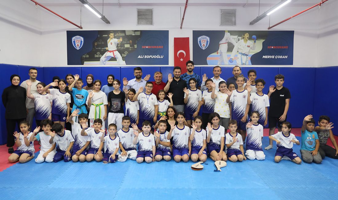 Kağıthane’de yaz tatilinde çocukların keyifli vakit geçirmelerini sağlamak amacıyla spor