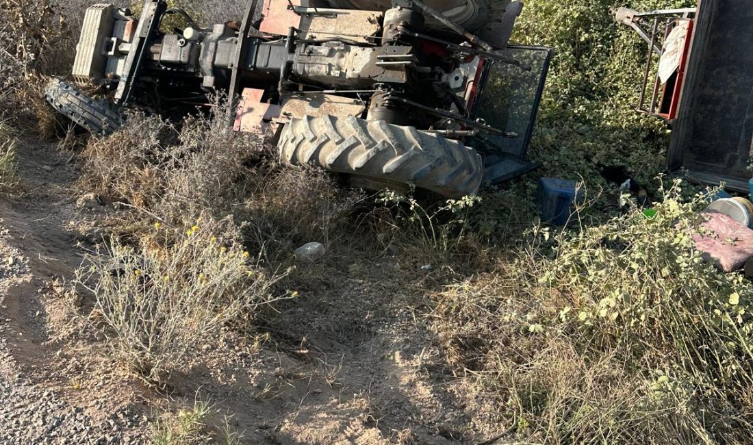 Mustafakemalpaşa’da traktör devrildi: 1 ölü, 4 yaralı Bursa’nın Mustafakemalpaşa ilçesinde